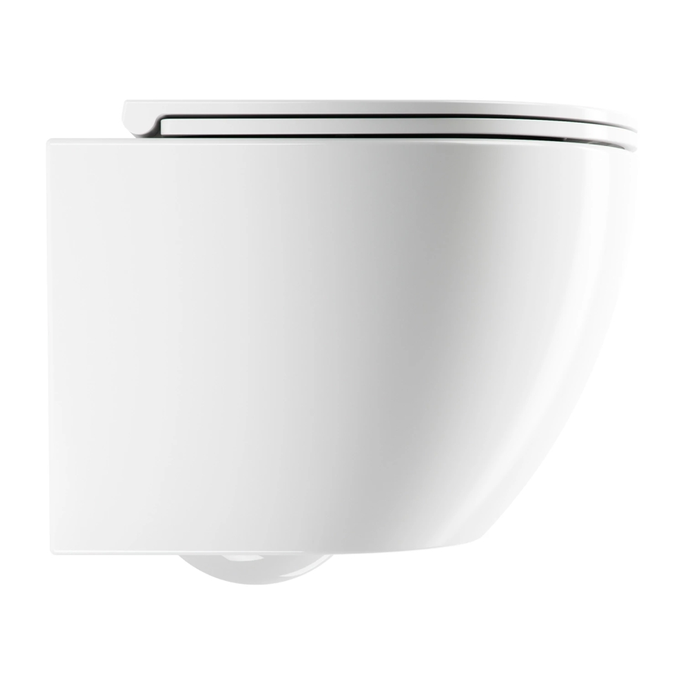 Унітаз Omnires Ottawa Silent Power 49x37 підвісний, сидіння дюропласт soft-close, white (OTTAWASPMWB - 2