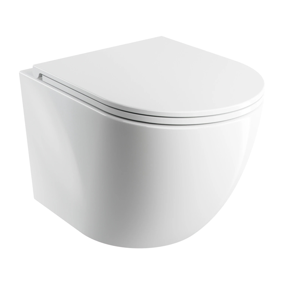 Унітаз Omnires Ottawa Silent Power 49x37 підвісний, сидіння дюропласт soft-close, white (OTTAWASPMWB