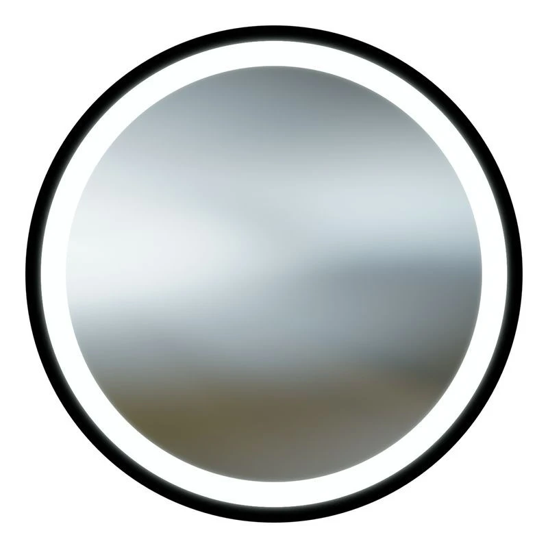 дзеркало Lavita Dafne 80, чорне, з підсвічуванням (5908211499635)