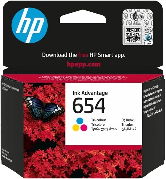Картридж із друкуючою головкою HP No.654 7FP38UE Tri-color (для DJ IA 2976/4376/6575)