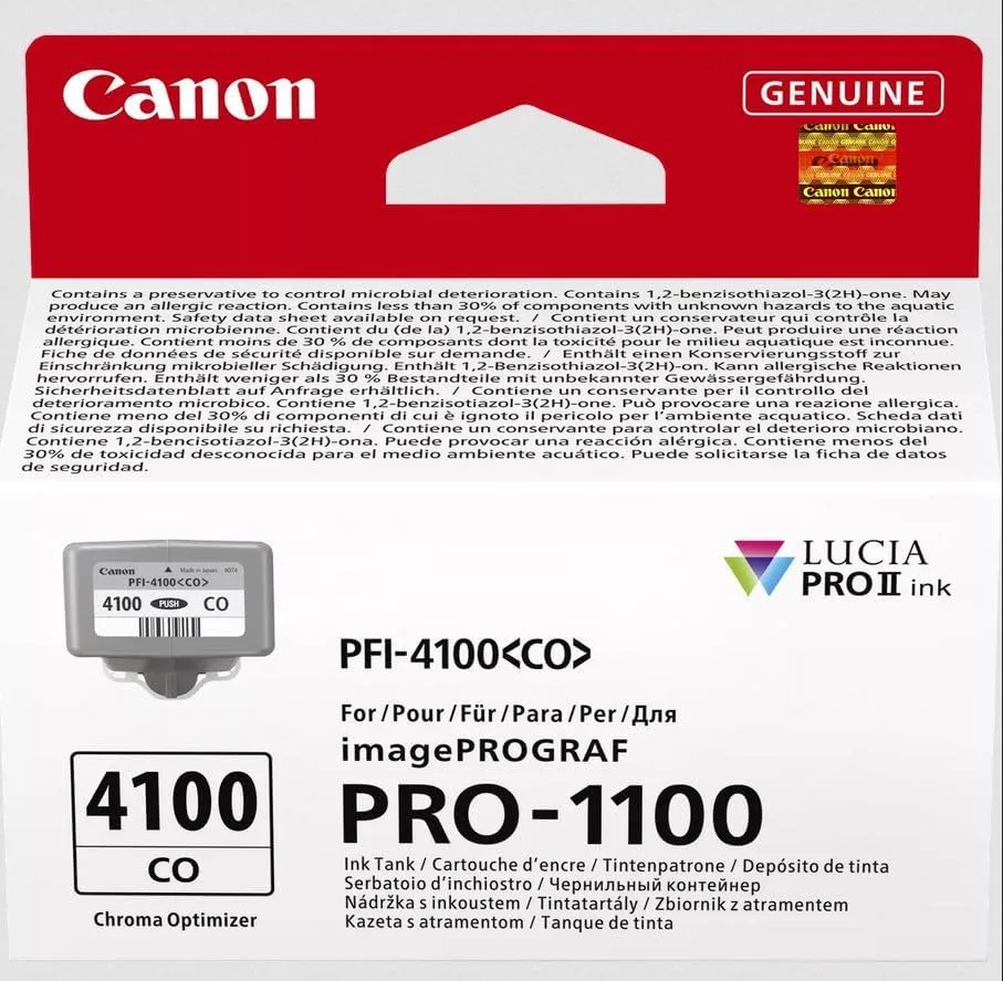 Картридж струменевий Canon PFI-4100 6787C001 Chroma Optimizer (для PRO-1100)
