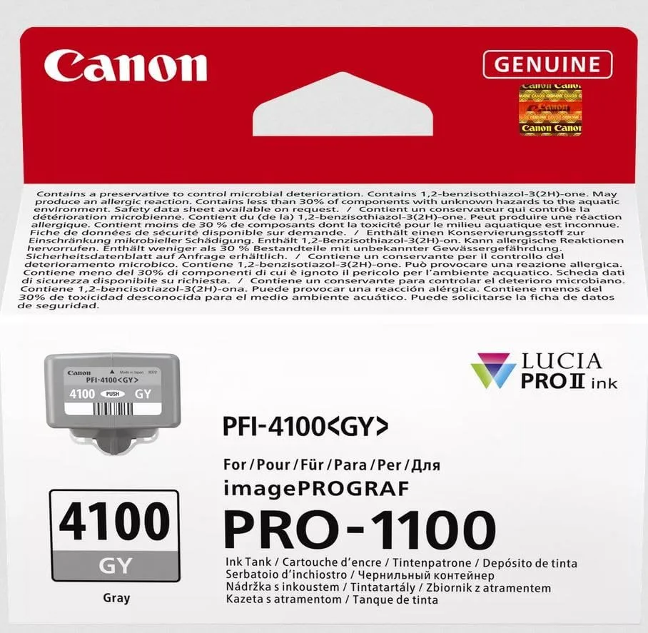 Картридж струменевий Canon PFI-4100 6783C001 Gray (для PRO-1100)