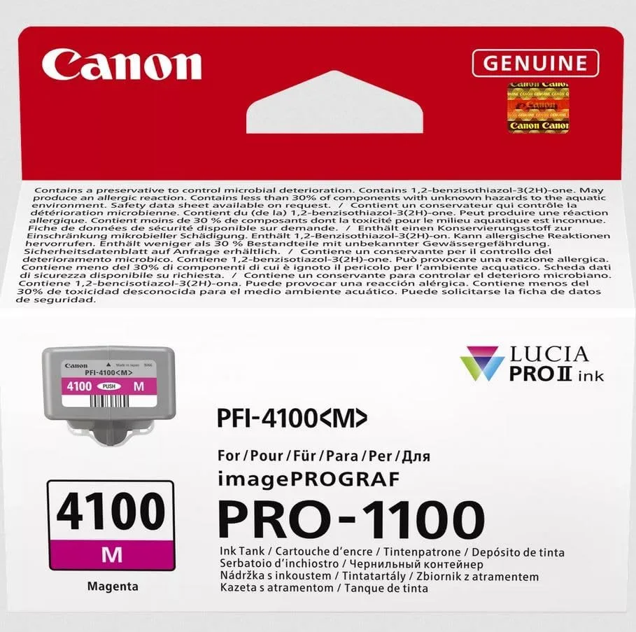 Картридж струменевий Canon PFI-4100 6779C001 Magenta (для PRO-1100)