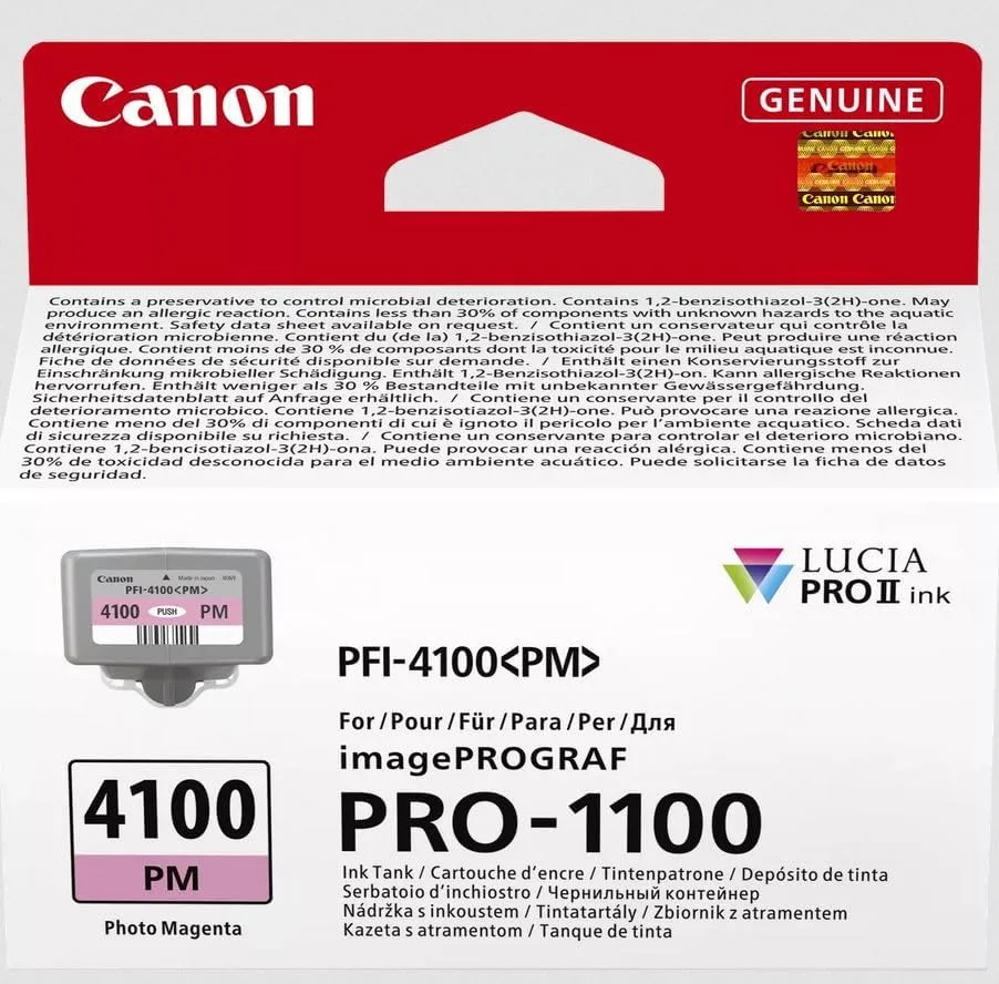 Картридж струменевий Canon PFI-4100 6782C001 Magenta (для PRO-1100 Photo)