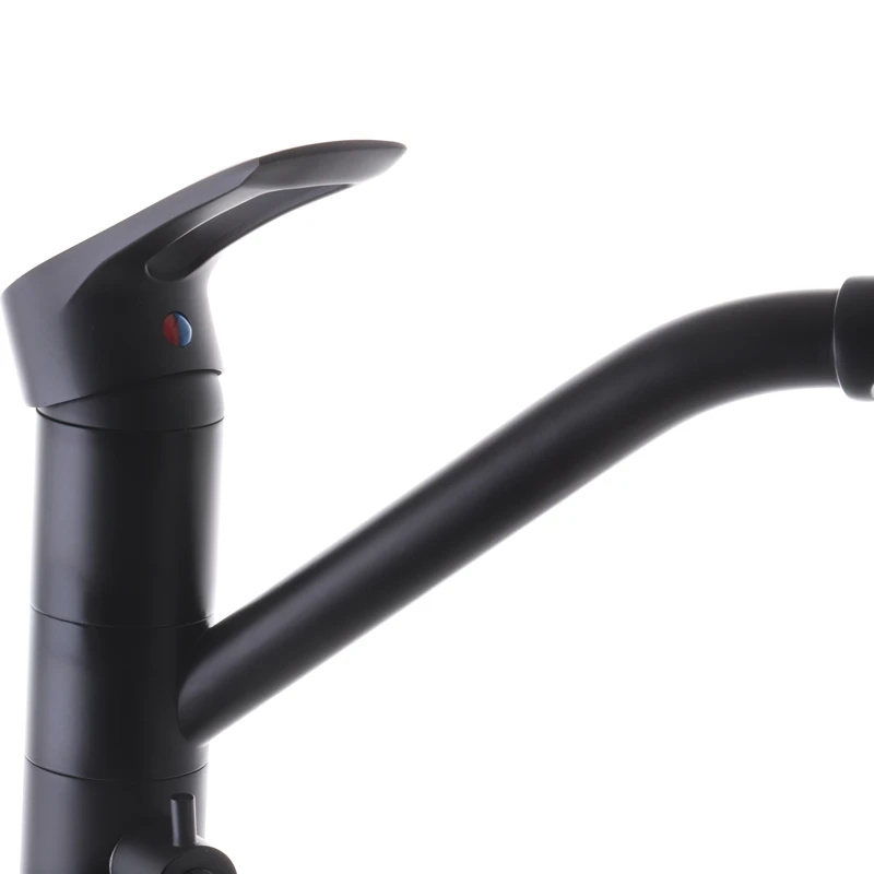 Змішувач для кухні Haiba HANSBERG 021 з вих. для питної води (чорний) (HB3915) - 2