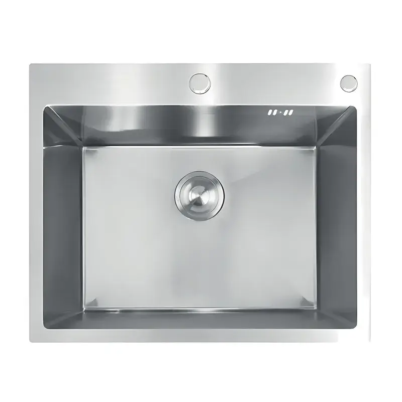 Мийка з нержавіючої сталі MIXXUS MH6050 DECOR SS COLOR (MH6050 DECOR NANO-SILVER) (3.0/0.8) колір не