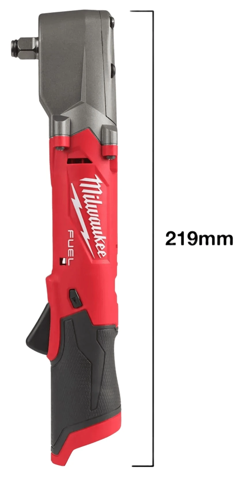 Гайковерт ударний кутовий акумуляторний Milwaukee M12FRAIWF12-0 FUEL 12В 1/2' 270Нм 0-3000об/хв 1.7к - 2