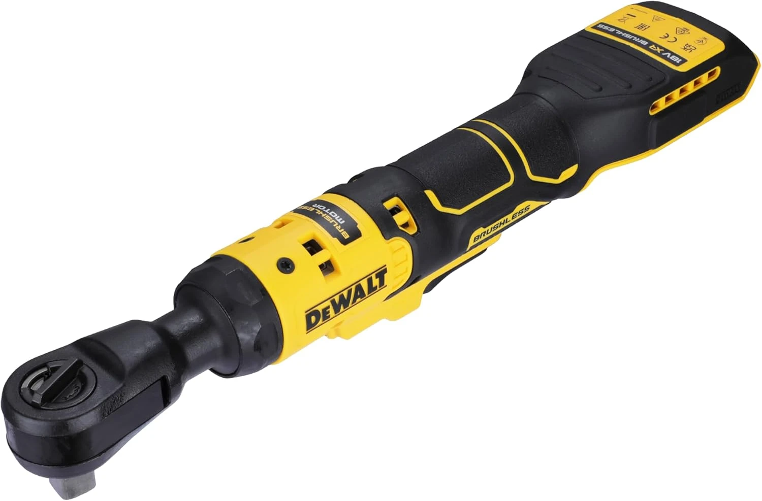 Тріскачка акумуляторна DeWalt XR Li-Ion 18В 95Нм 250об/хв 1/2" 1.1кг без АКБ та ЗП - 2