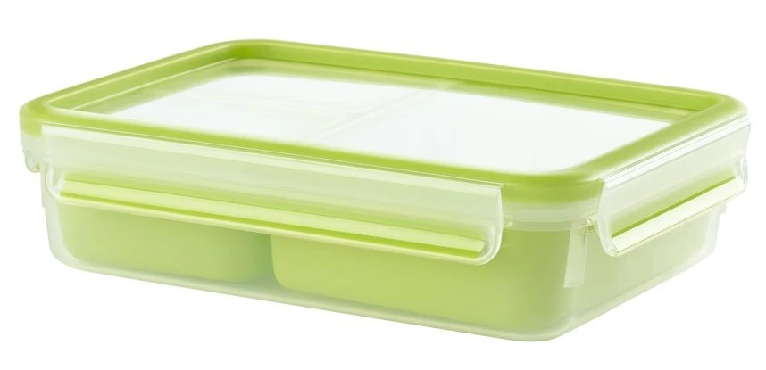 Бранч-бокс Tefal MASTERSEAL TO GO 1.2 л, пластик, зелений