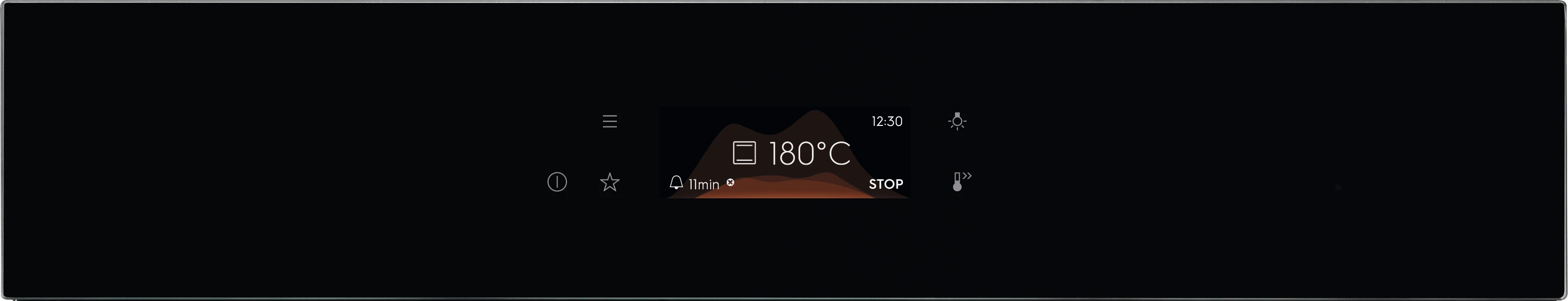 Духова шафа Electrolux електрична, 72л, A+, дисплей, конвекція, піроліз, телескопічні напрямні, чорн - 2