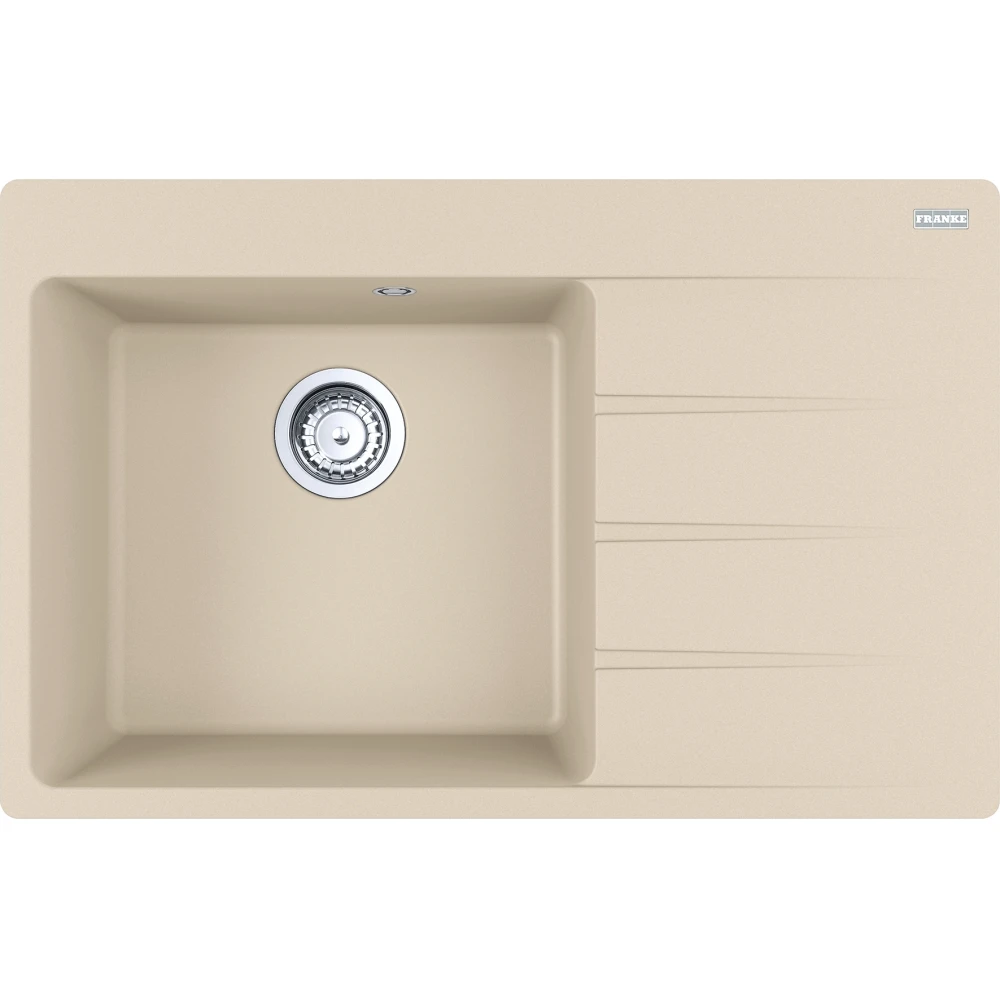 Мийка кухонна Franke Centro, фраграніт, прямокутник, з крилом справа, 780х500х200мм, чаша - 1, врізн