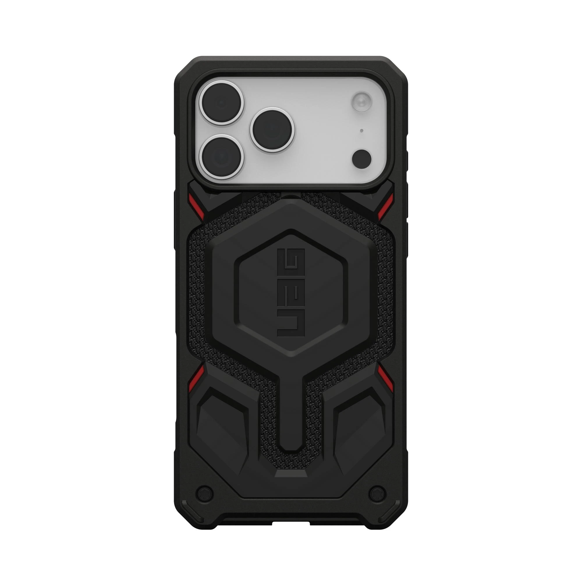 Чохол UAG для iPhone 17 Pro Max, Monarch Pro MagSafe, Kevlar Black