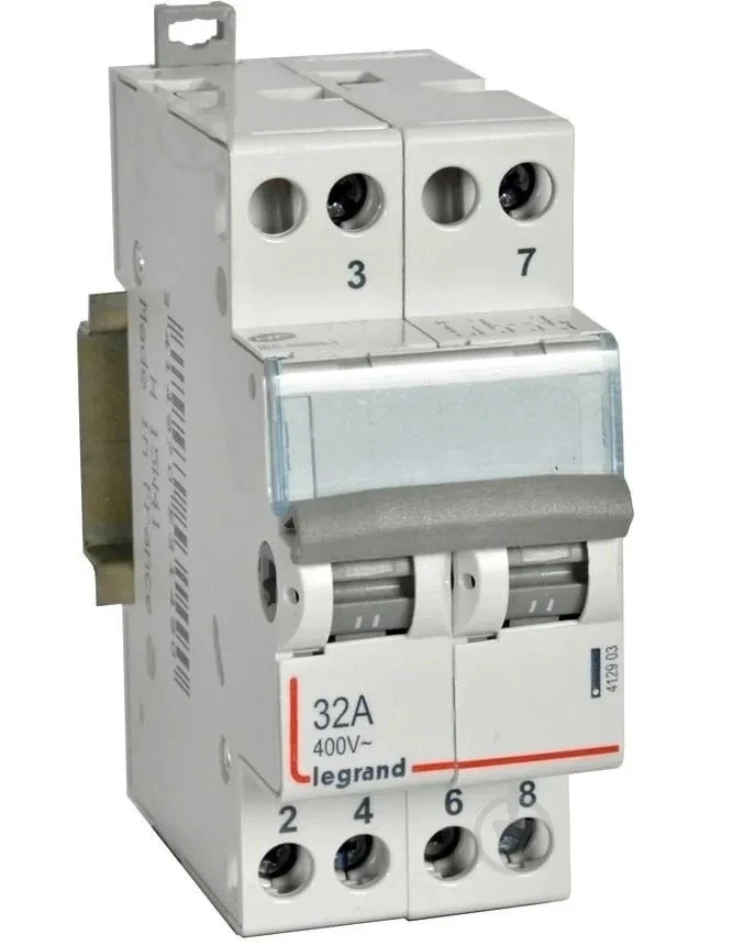 Перемикач Legrand Cx3 3-Поз. 2п 32а 2м