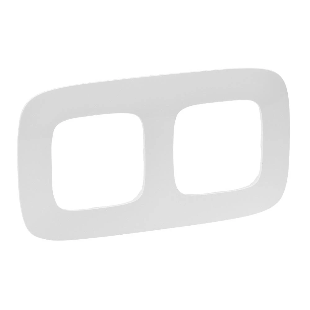 Рамка на 2 поста Legrand Valena ALLURE 754412 Жемчужная