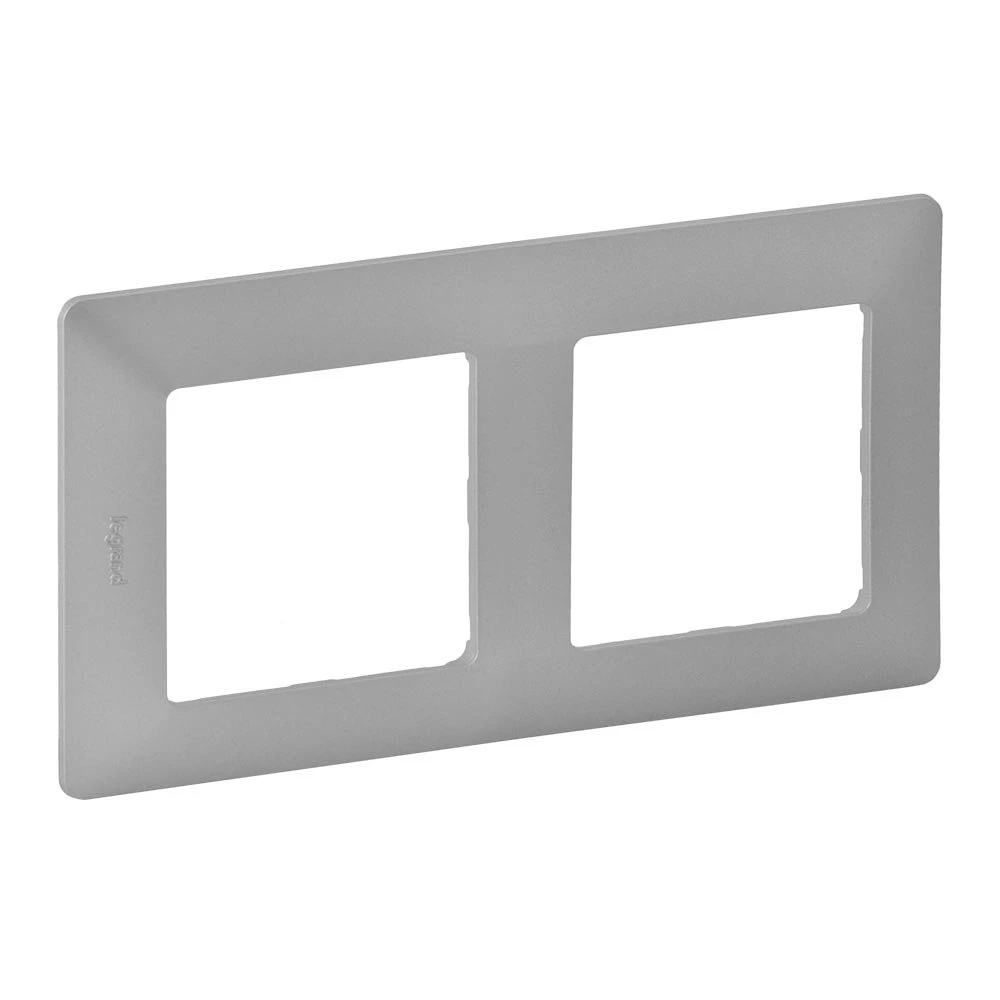 Рамка на 2 поста Legrand Valena Life 754132 Алюминий