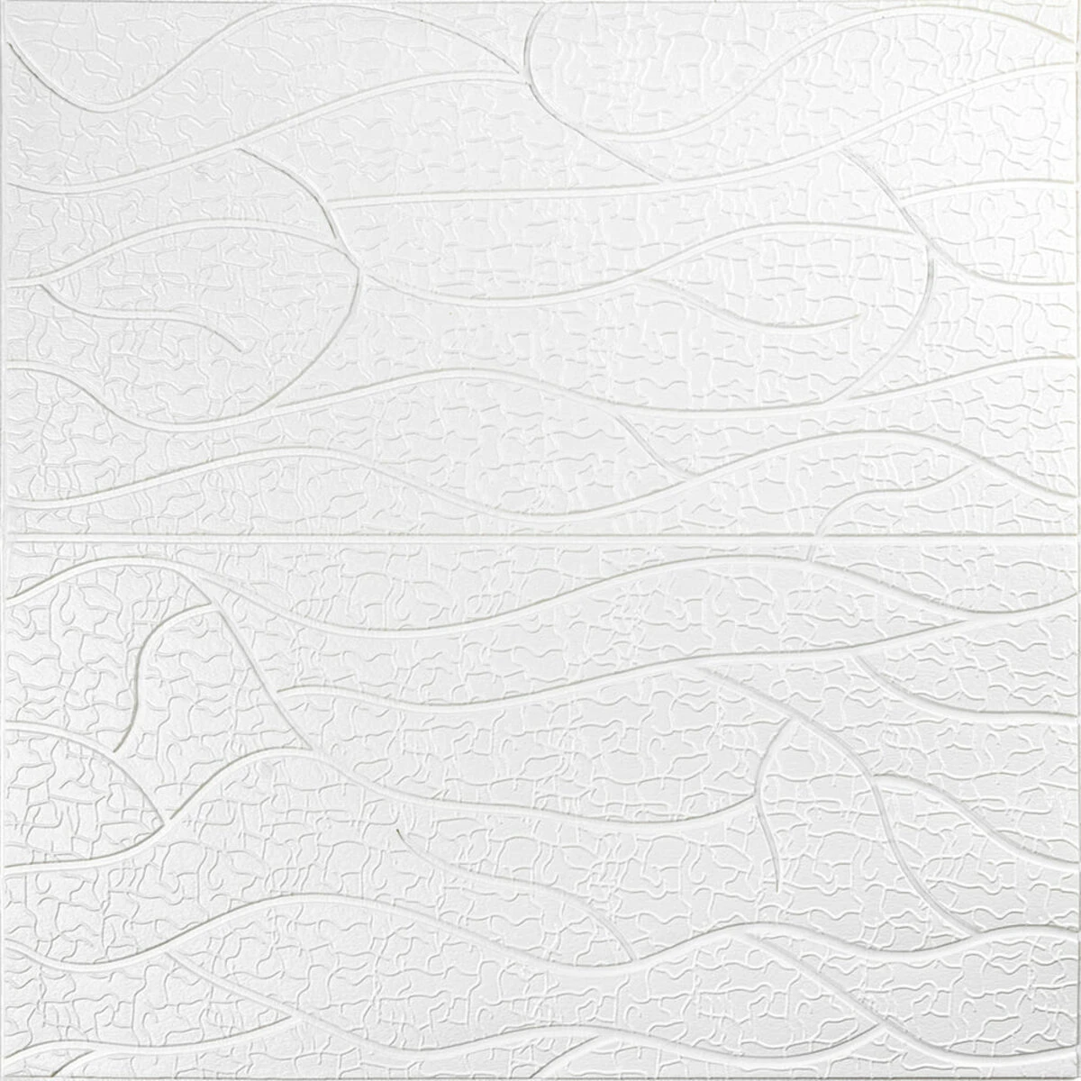 Панель 3D 700х700х6мм Білий SW-00001948