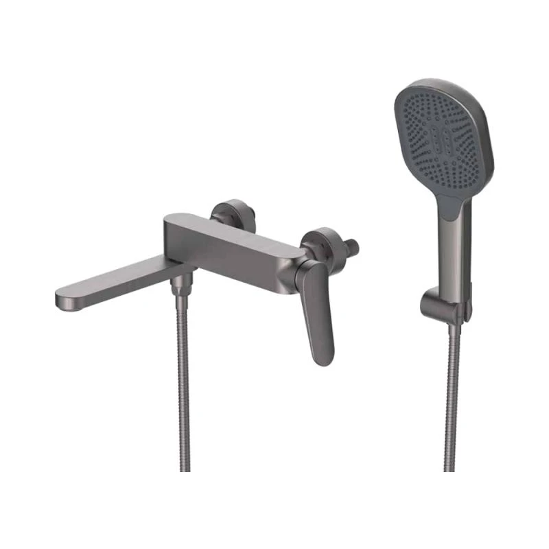 G3210-9 ванна одноваж. кор. поворот. вилив лат. Ø35 (гангрей) {4/1}