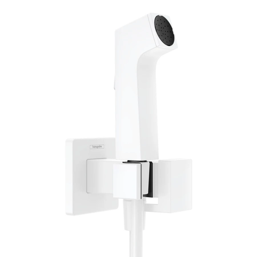 HANSGROHE E гігієнічний душ  1jet EcoSmart, зі шлангом 1,25 м та тримачем, білий матовий