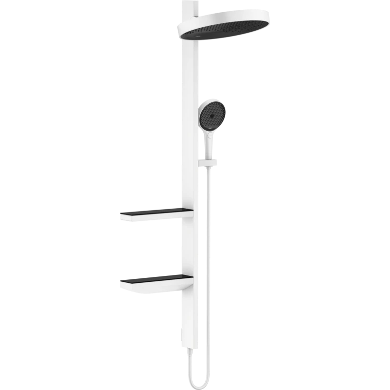 Rainfinity Showerpipe Душова система 360 1jet прихованого монтажу, бiлий матовий