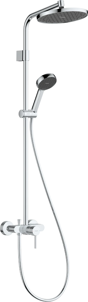 ACTIVERA S 240 1jet EcoSmart Showerpipe душова система зі змішувачем, хром