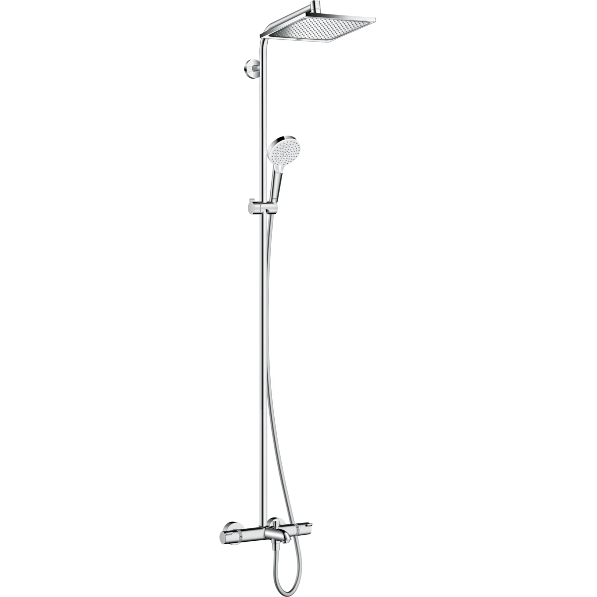 CROMETTA E 240 1jet Showerpipe душова система з термостатом  для ванни, хром
