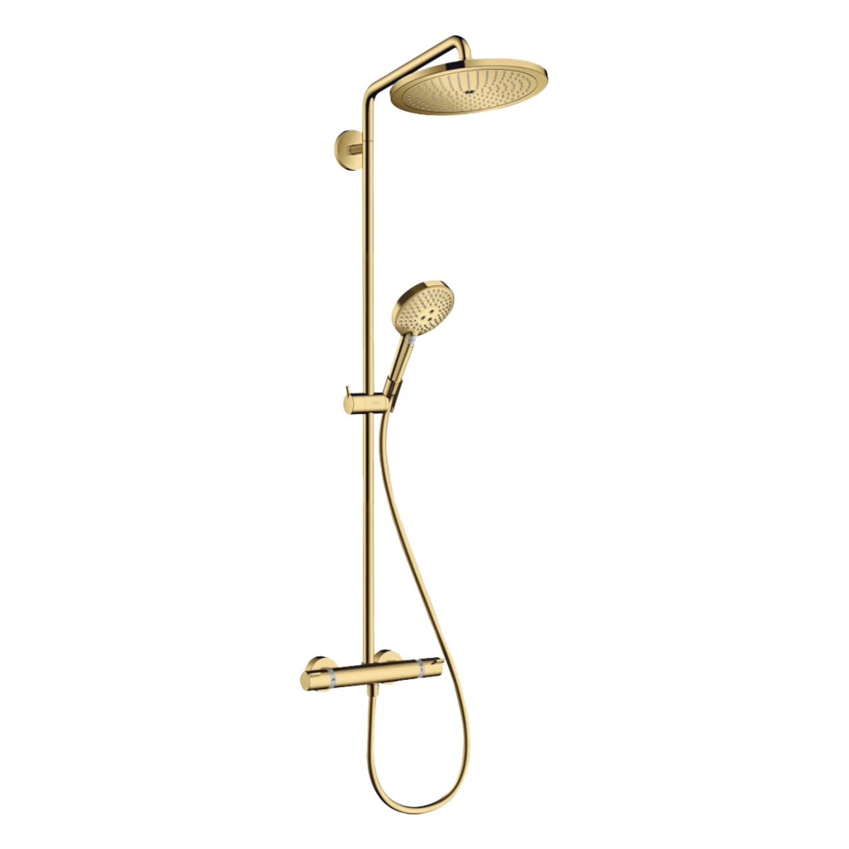 CROMA SELECT S душова система Showerpipe 280, 1jet, з термостатом, з ручним душем Raindance Select S