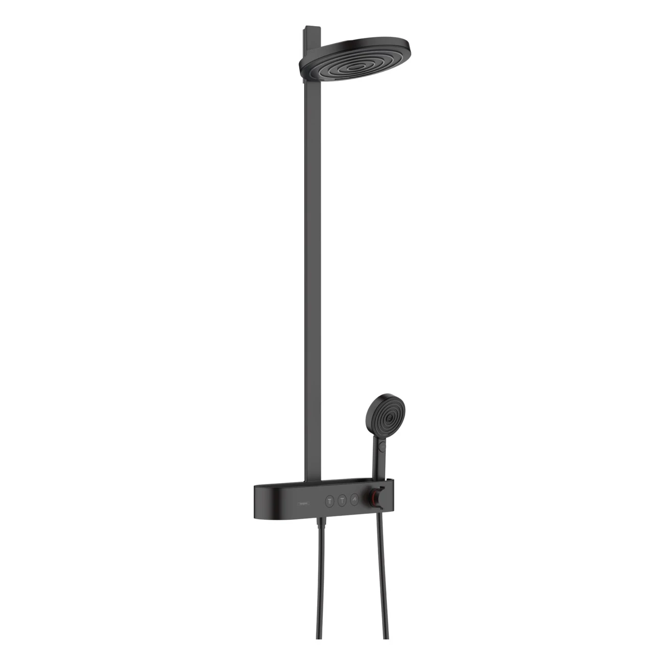 PULSIFY Showerpipe душова  система 260 з термостатом , чорний матовий