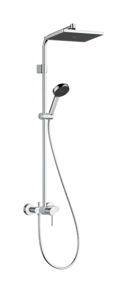 ACTIVERA Q 290/180 1jet EcoSmart Showerpipe душова система зі змішувачем, хром