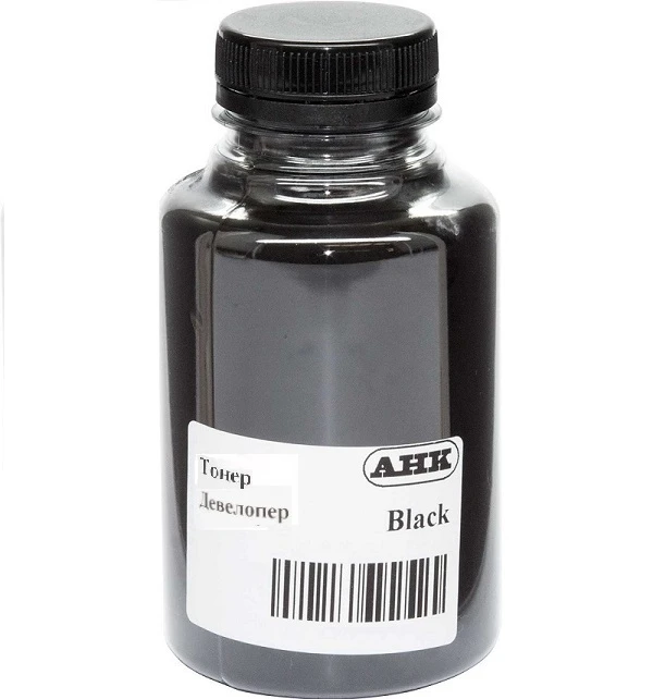 Тонер+девелопер АНК бутль 500г Black (50000937)