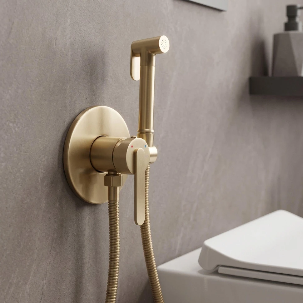 гігієнічний набір Rea Ontario brushed gold (REA-B3902) - 2