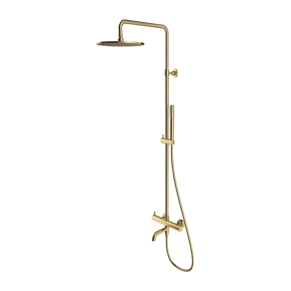 душова система Omnires Y brushed brass (Y1234MBSB)