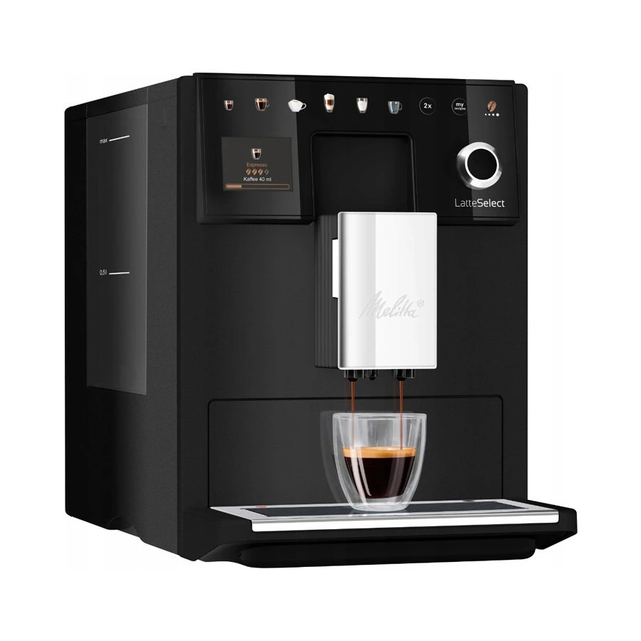 Кавомашина Melitta Latte Select frosted Black F630-212