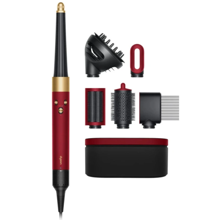 Стайлер Dyson HS08 Airwrap ID Curly/Coily Red Velvet/Gold (596928-01)Стайлер Dyson HS08 Airwrap ID C