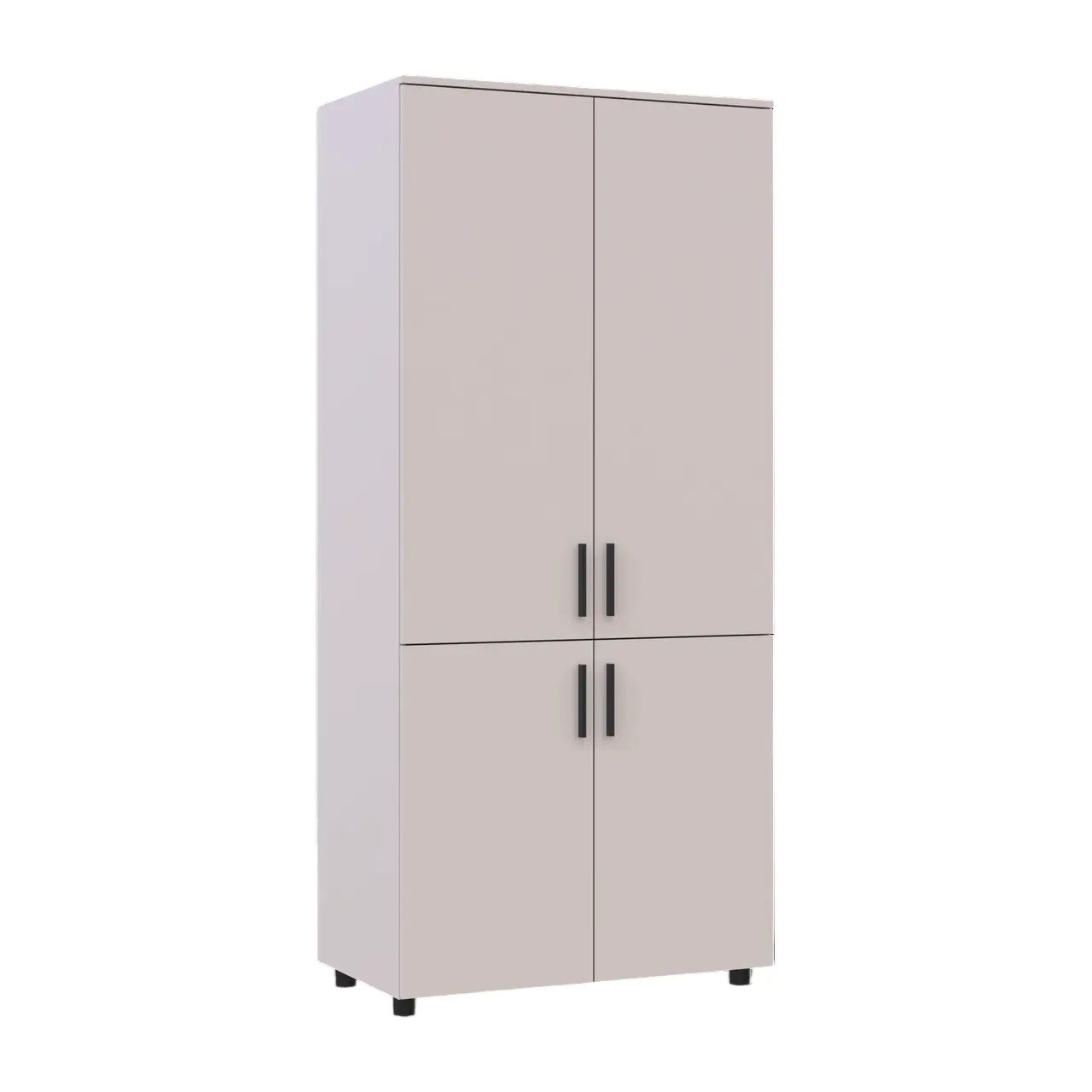 Шафа для одягу Doros Торн Кашемір 2 ДСП (штанга) 90х51.6х200 (DRS-012027) - 2