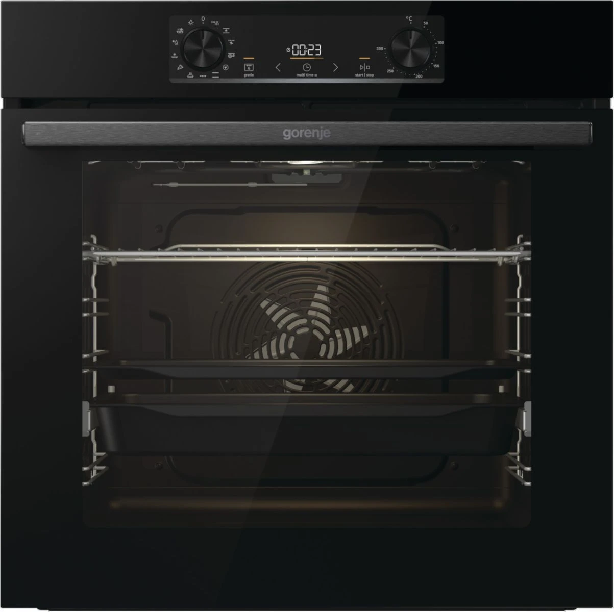 Комплект Gorenje (духовка електрична BOS6737E06BG + поверхня індукційна GI6401BSC), 743032, чорн - 2