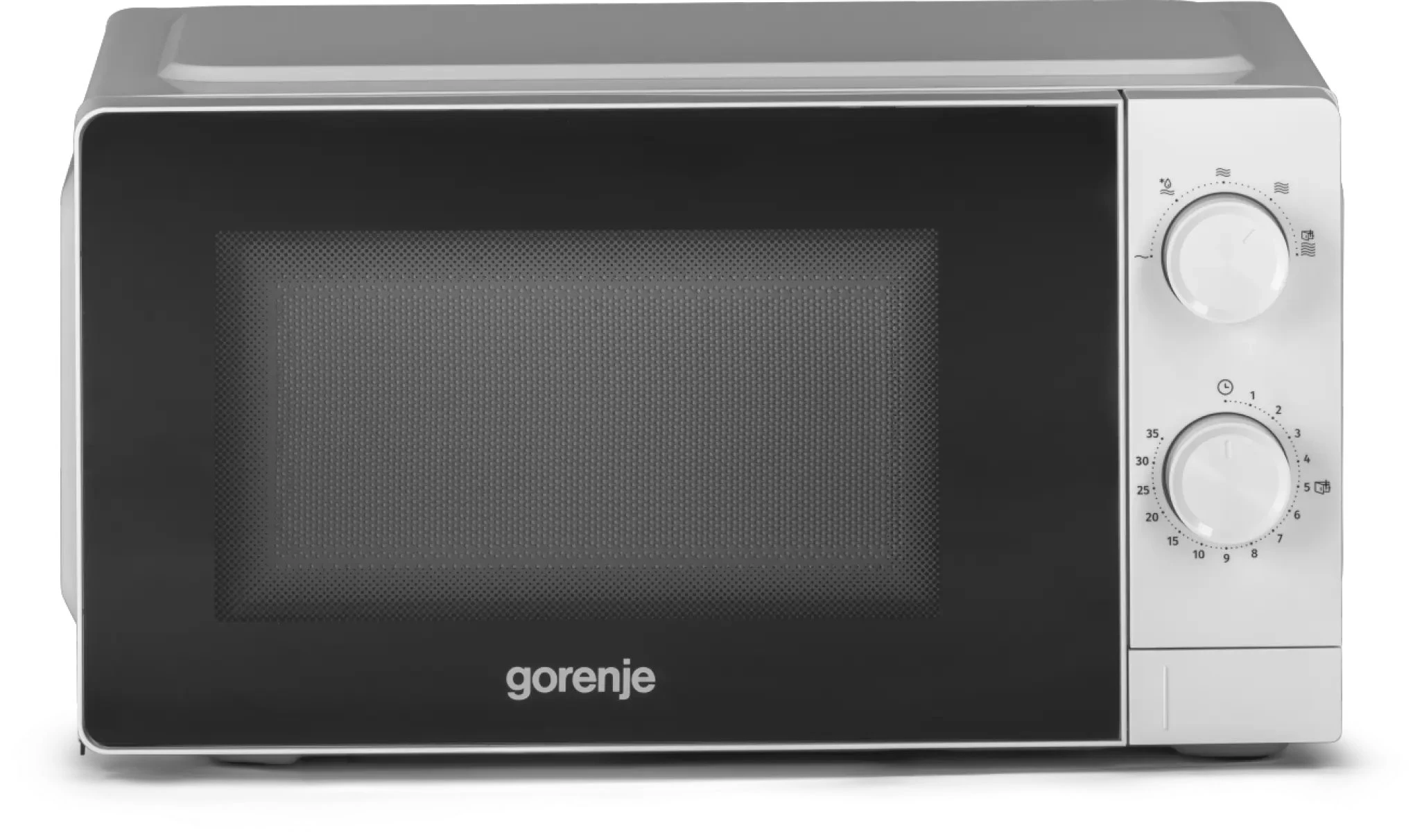 Мікрохвильова піч Gorenje, 20л, мех. керув., 700Вт, білий