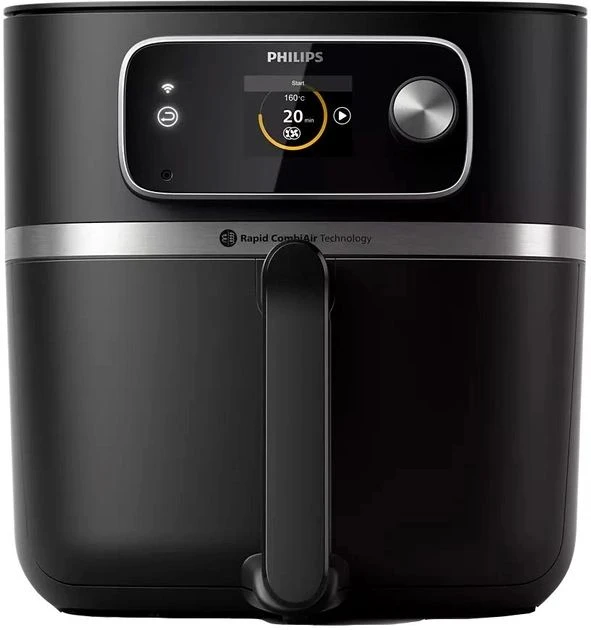 Мультипіч Philips Combi XXL Connected, 2200Вт, чаша-8.3л, сенсорне керув., пластик, чорний