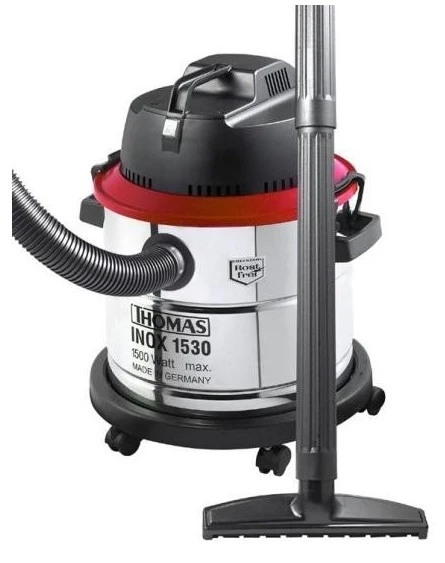 Пилосос Thomas INOX 1530 PRO, 1500Вт, вода -30л, Aquafilter, сірий