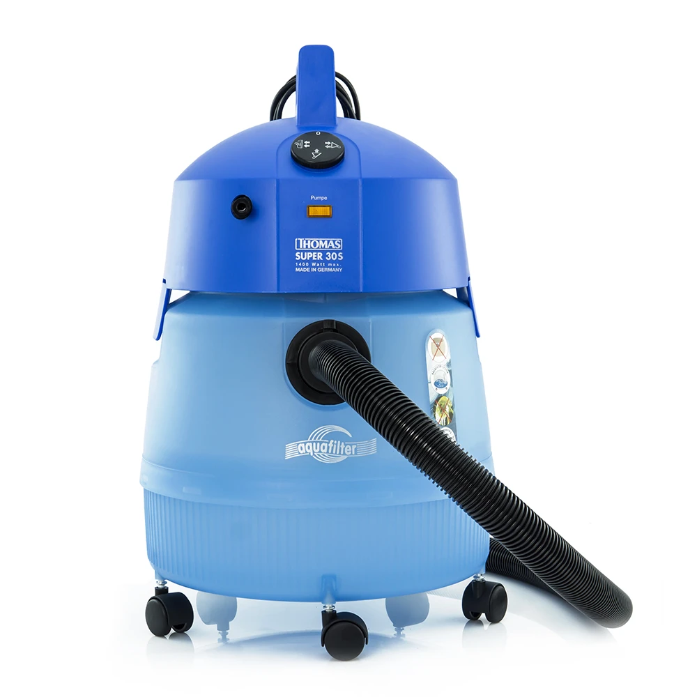 Пилосос Thomas миючий Super30S, 1400Вт, конт пил -12л, вода -30л, Aquafilter, синій - 2
