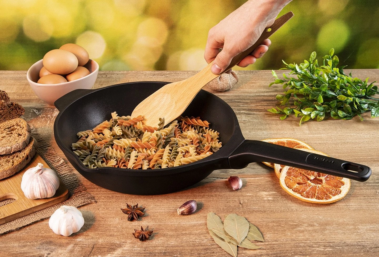 Сковорода Tefal DELICIO, 26см, алюміній, бакеліт, чорний - 2