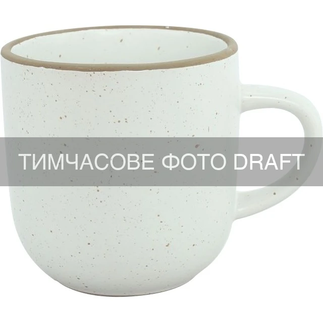 Чашка ARDESTO Midori N, 340мл, кераміка, білий - 2