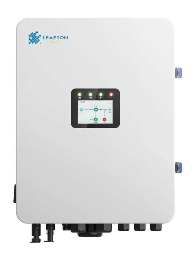Гібридний однофазний інвертор Leapton H8000-LS2-G5 8кВт, 2xMPPT, IP66 для LV Batteries