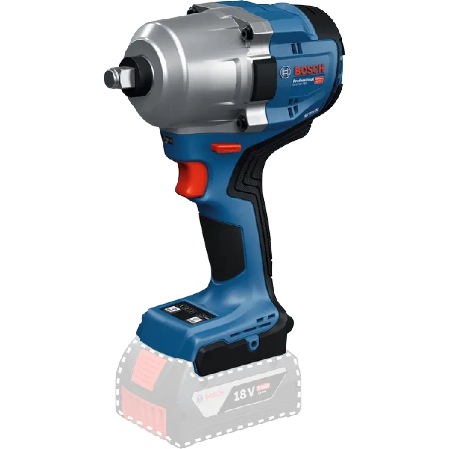 Гайковерт ударний акумуляторний Bosch Professional GDS 18V-780 18В 0-780Нм 0-2000об/хв 0-2400уд/хв M