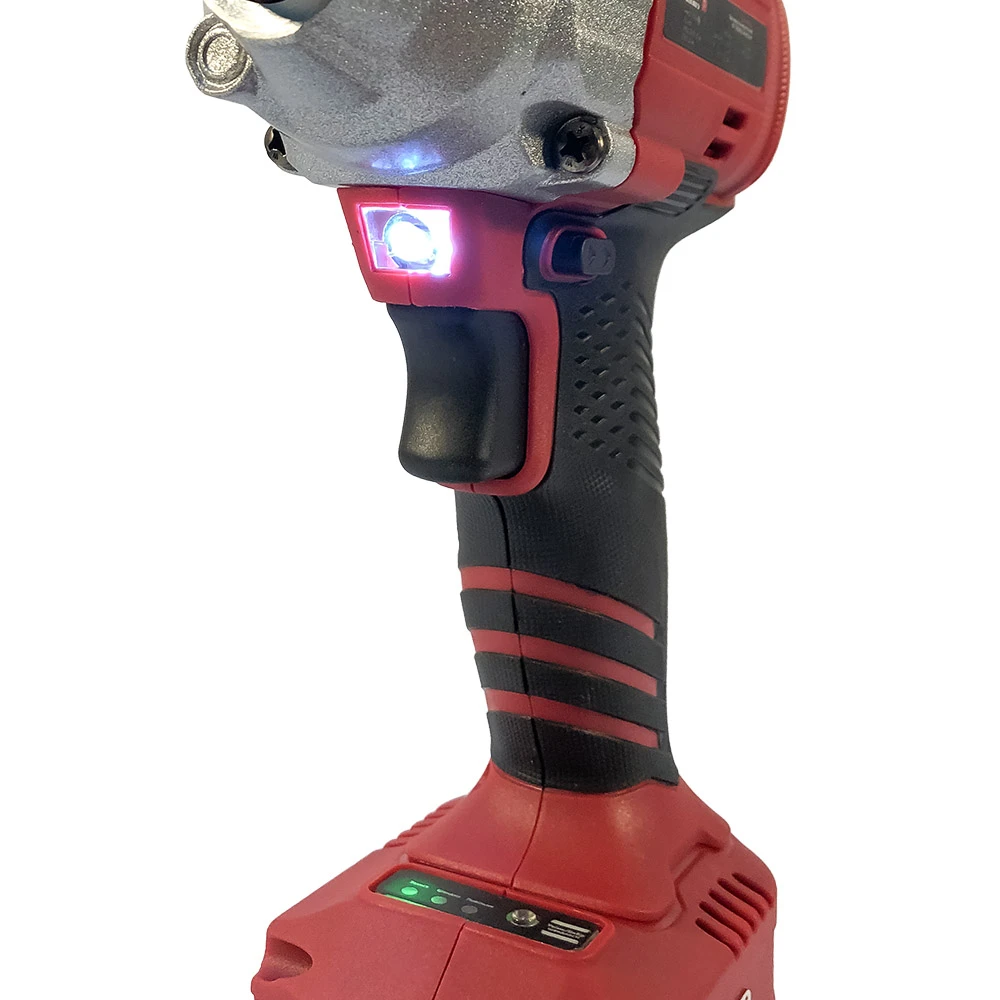 Гайковерт ударний акумуляторний Vitals Master AT 1838 BL SmartLine+ 18В 2500об/хв 380Нм 1/2" 2 швидк - 2