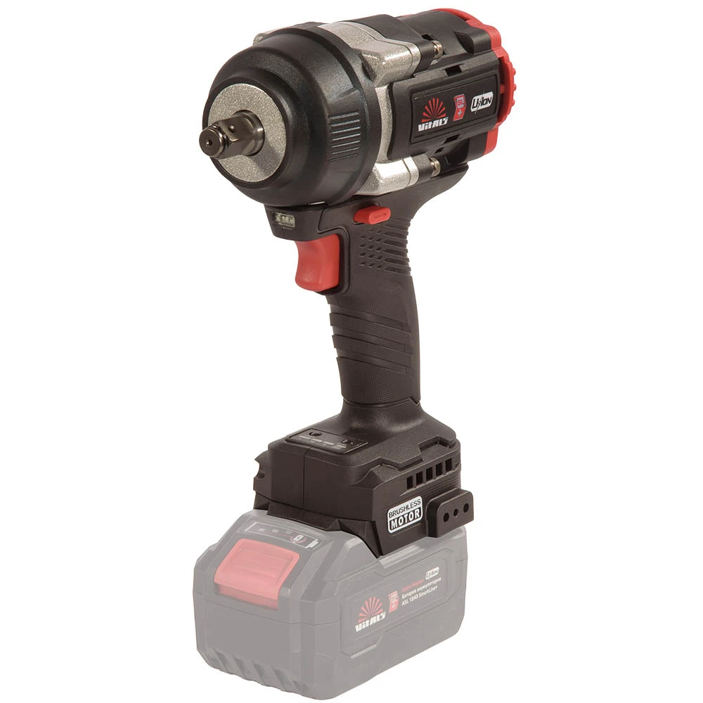 Гайковерт ударний акумуляторний Vitals Professional AT 1880 BL SmartLine+ 18В 2700об/хв 800Нм 1/2" 3