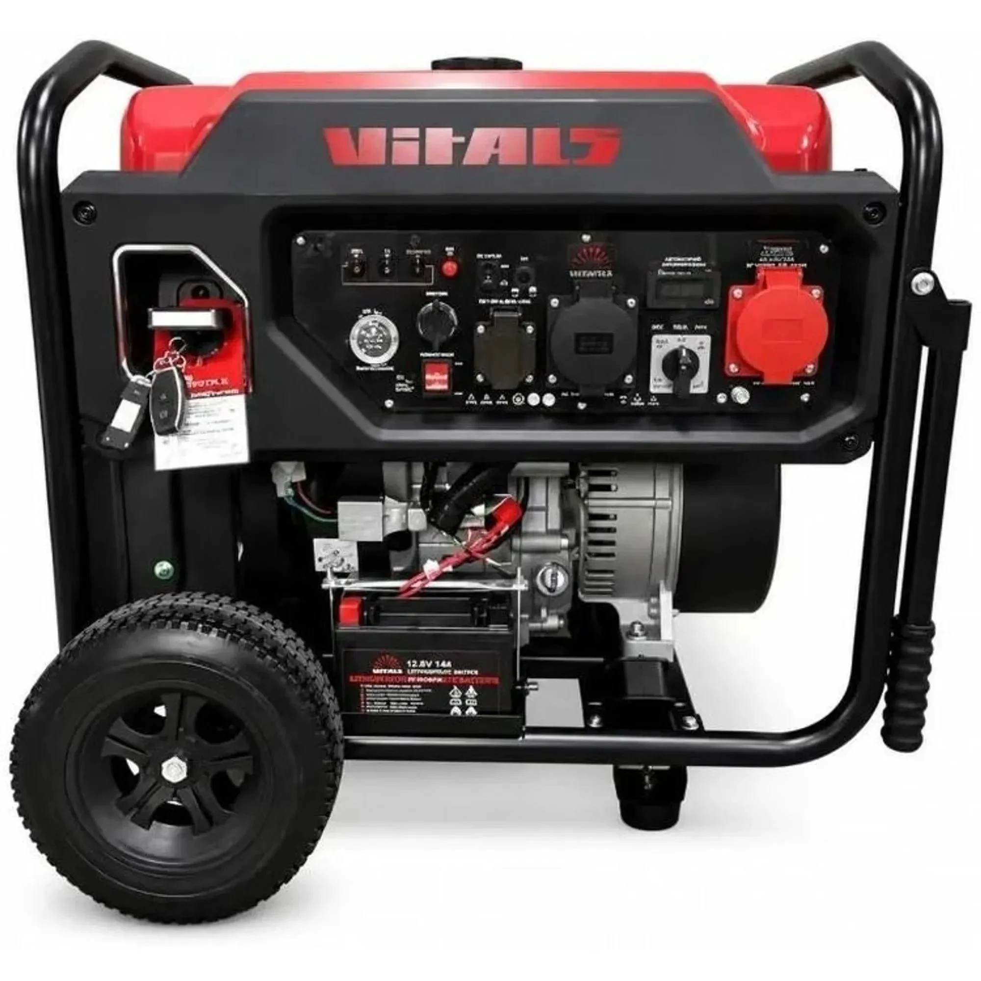 Генератор бензиновий інверторний Vitals IG 10.0bat dual power 230В, 10.0/11.0кВт, ручний стартер, 84