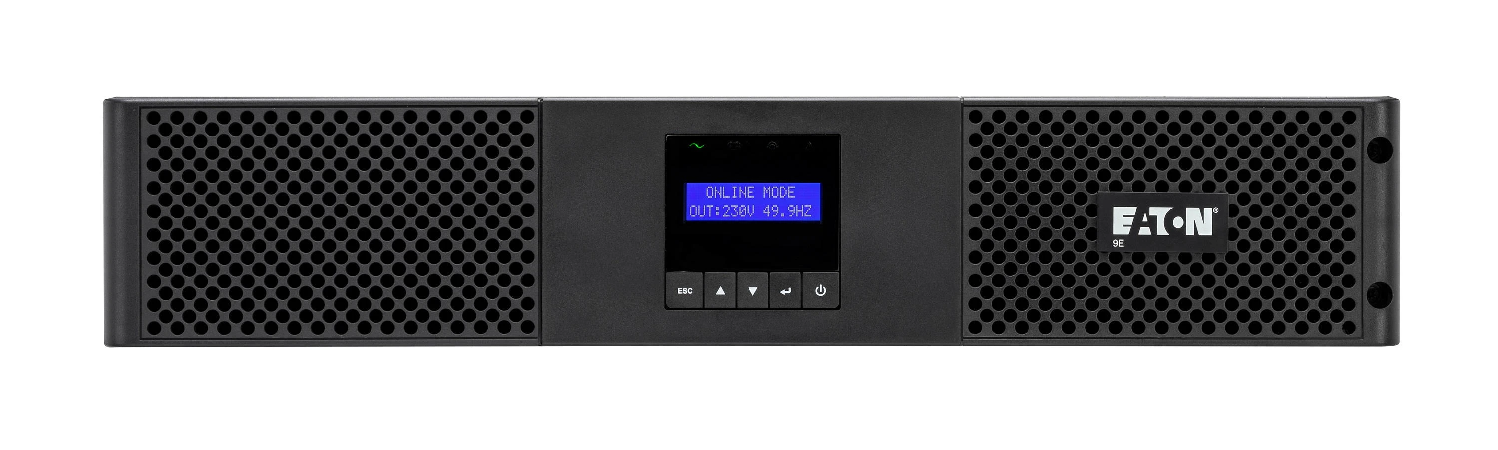 Джерело безперебійного живлення Eaton 9E, 2000VA/1800W, RM 2U, LCD, USB, RS232, 6xC13 - 2