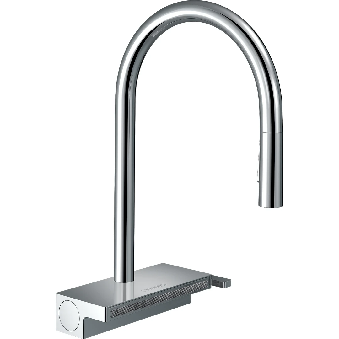 Змішувач для кухні Hansgrohe Aquno Select M81, довж.виливу - 220мм, поворотний, витяжний, 1 важіль,