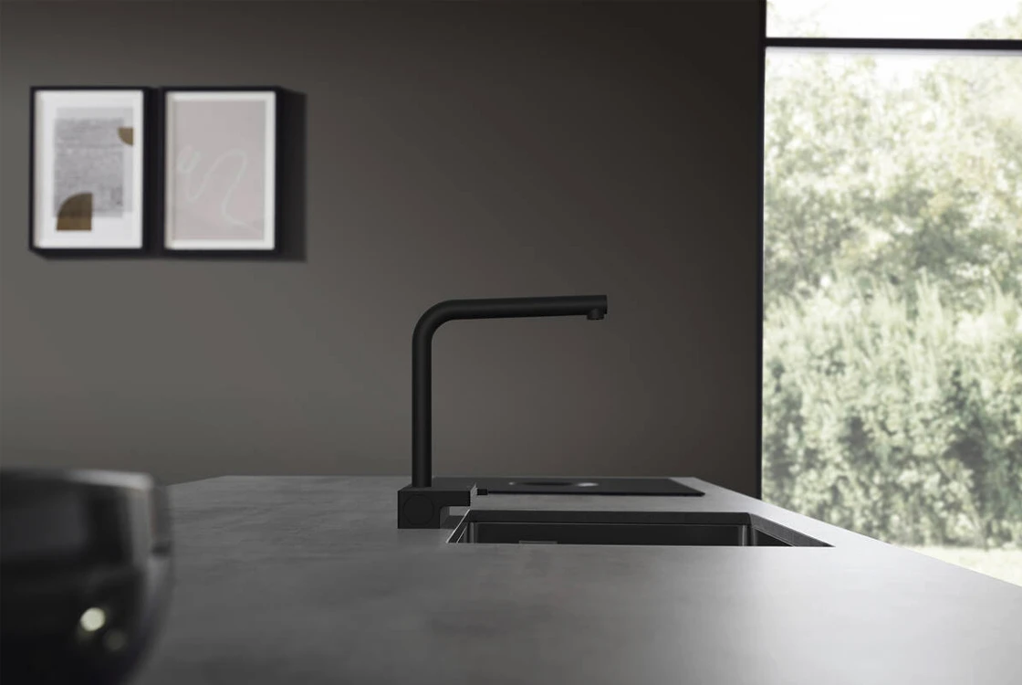 Змішувач для кухні Hansgrohe Aquno Select M81, довж.виливу - 210мм, поворотний, витяжний, 1 важіль, - 2
