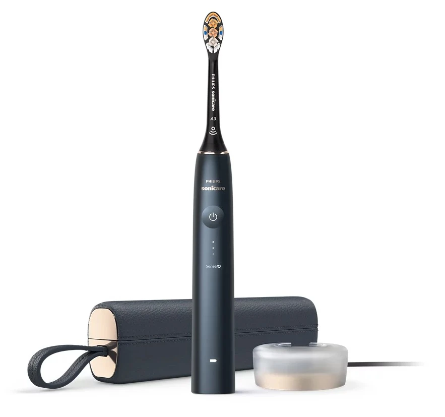 Щітка зубна електр. Philips, Sonicare DiamondClean Prestige 9900, 62т. колив/хв, насадок-1, SenseIQ,
